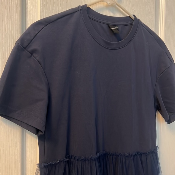 ANNAKIKI BLUE TULLE DRESS SMALL - Picture 3 of 11